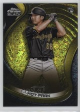 2022 Topps Chrome Black Gold Mini-Diamond Refractor /50 Hoy Park #16 1d0h