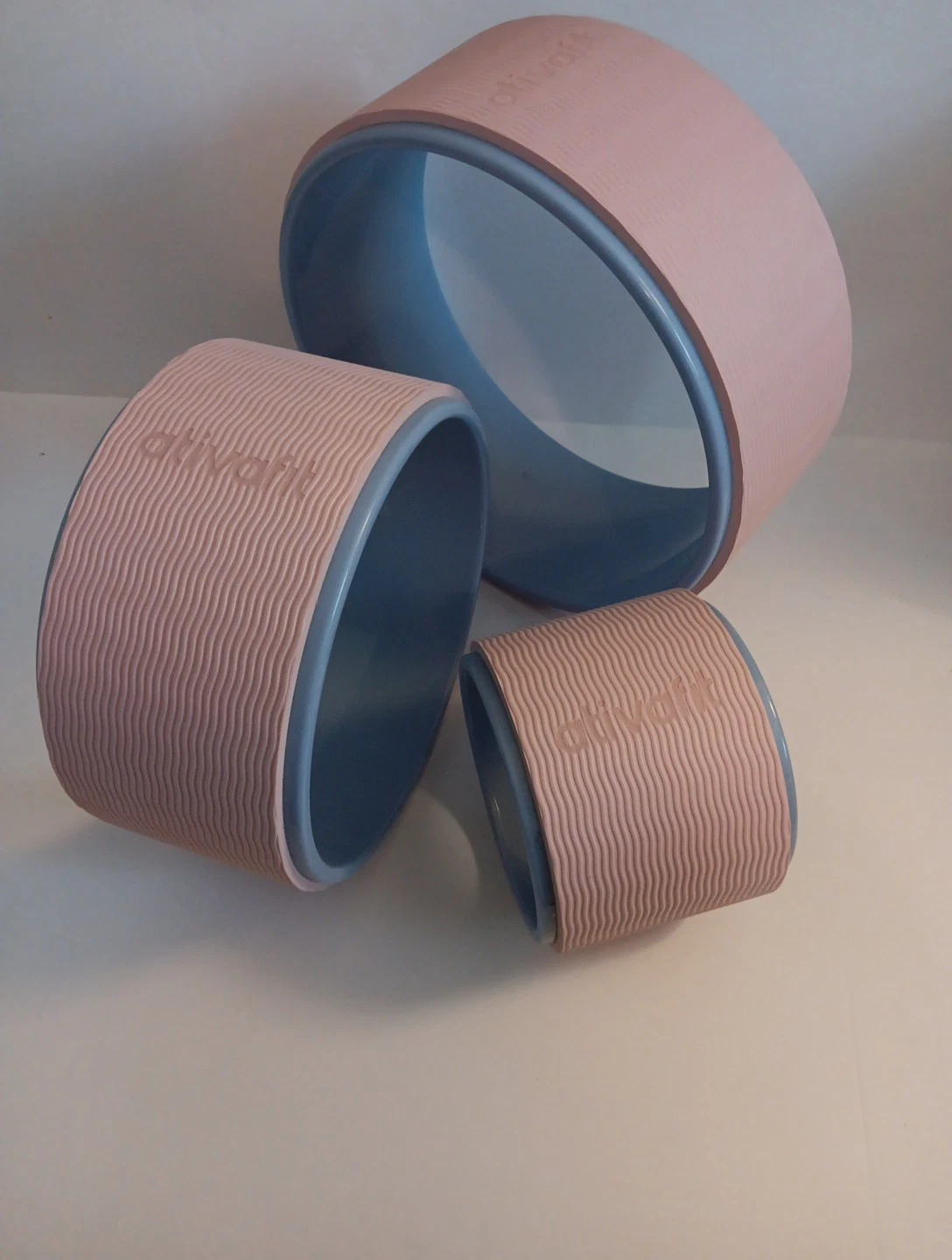 Yoga Wheel Set 3-Pack Back Roller for Stretching & Balance/ativafit
Opens in a new window or tab