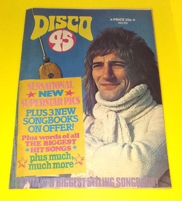 Disco 45 Songbook No.89 - Rod Stewart, Yellow Dog, Radio Stars, Lonnie Donegan