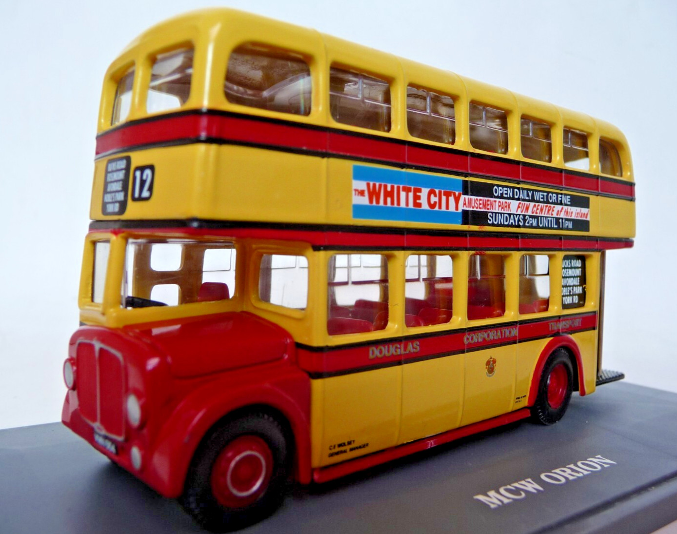 Corgi OOC 97943AEC Regent V MCW Orion Douglas Corporation Transport route 12