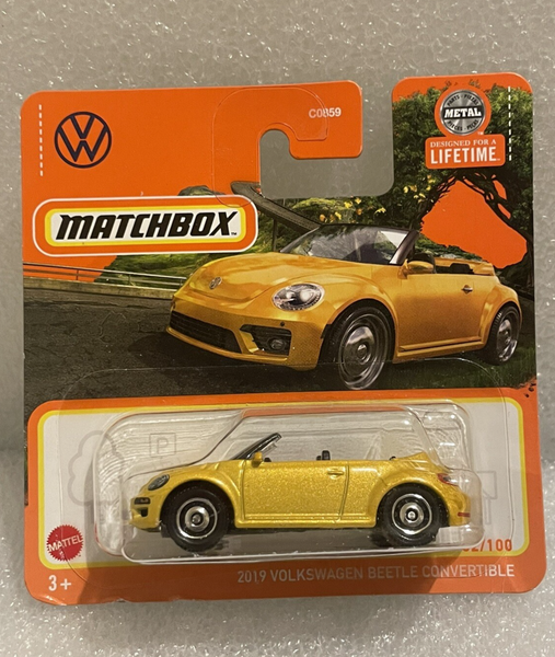 Modellauto Matchbox Volkswagen Beetle Coccinelle Cabriolet 2019 Vw Neu In Ovp-image
