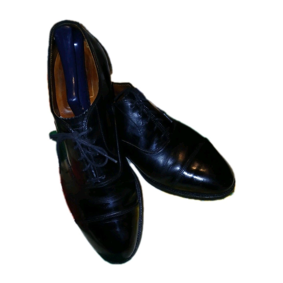 Alden 907 Black Calfskin Straight Tip Bal