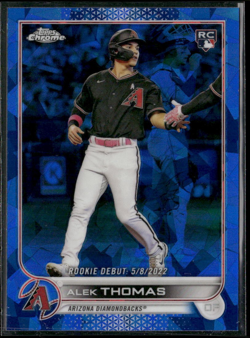2022 Topps Chrome Update Sapphire Edition #US282 Alek Thomas Rookie RC