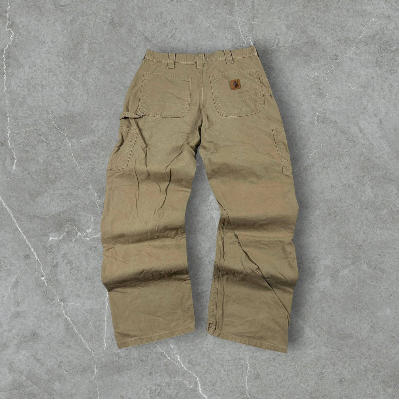 Pantaloni Carhartt Original Dungaree Fit vintage beige taglia M