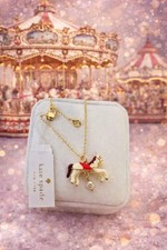 🎠 Vintage Karussell Halskette Kate Spade - Modeschmuck elegant & bezaubernd