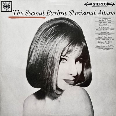 BARBRA STREISAND - The Second Album - VINYL LP - First UK Issue SBPG - 1963 NM