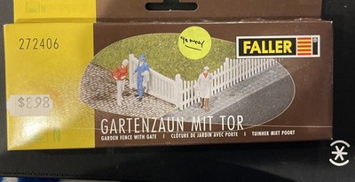 N Scale Faller 272406 Garden Fence 1:160 540mm Sealed Box