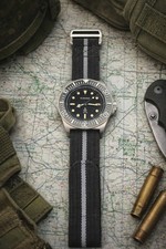 HAVOC Watch Titanium FXD Case, Sapphire Glass, Automatic Movement, Rubber Nato