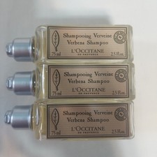 L Occitane Verbena Shampoo Travel Size Set 3 x 75ml NEW