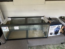 Aqueon 75gallon Tank with Canister Filter and Stand Aquarium Fish Tank