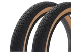 UNITED BMX tyres 20" x 2.25 street park wire tyre pair
