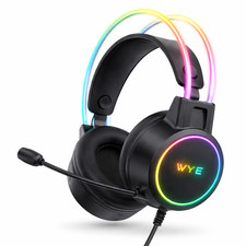 Wired Gaming Headset Multi Platform Stereo Headphones Mic PC PS4 Xbox Gamer