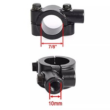 GOODFITMENT Black ATV/UTV Rearview Side Mirrors – Fits Suzuki King Quad 300-750, 8mm/10mm