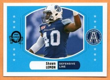 Shawn Lemon 2017 Upper Deck retro CFL card Toronto Argonauts  Akron Zips