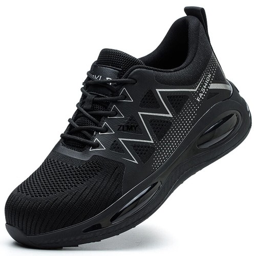 Scarpe da lavoro uomo antinfortunistiche punta acciaio sneakers outdoor antiforatura traspiranti - Foto 12 di 12