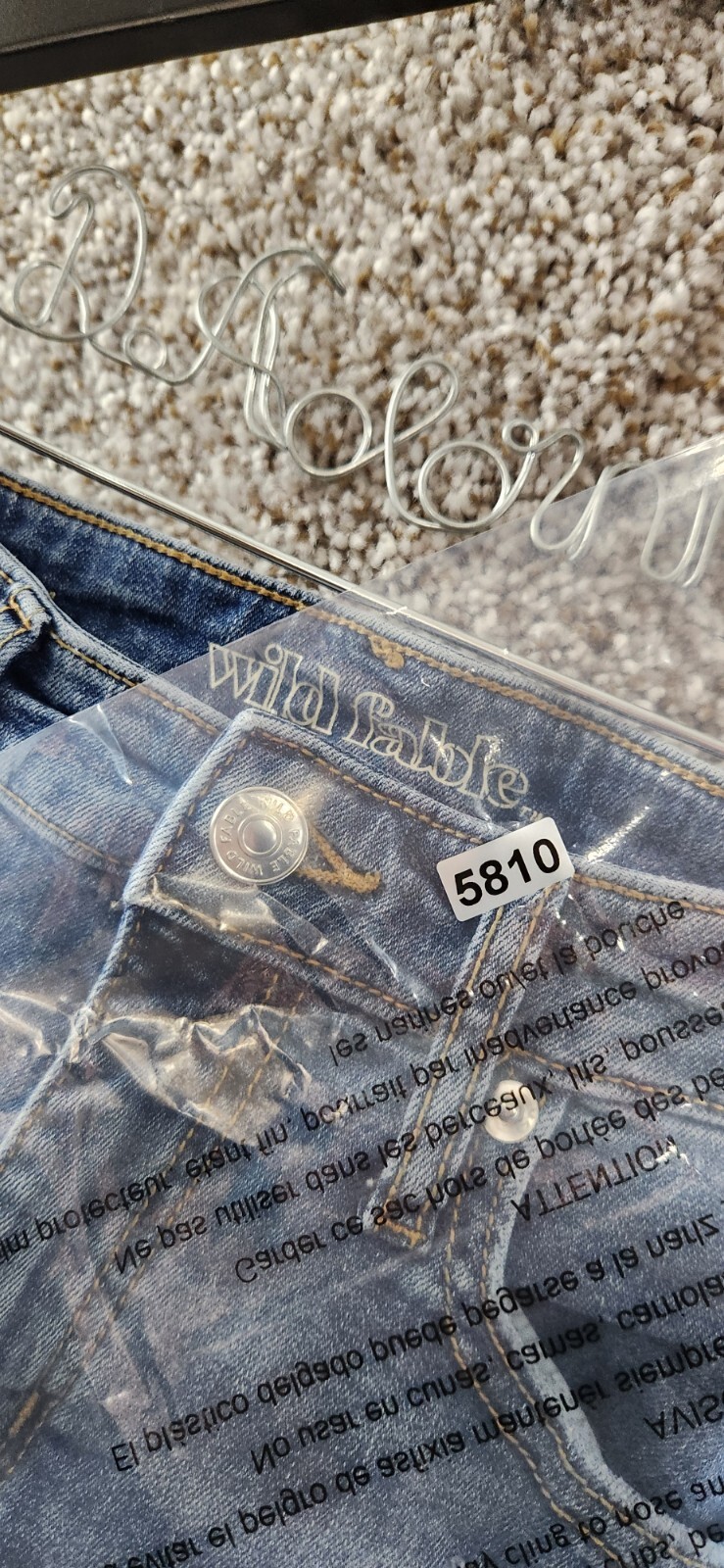 Wild Fable Skinny Jeans Blue Denim 26R Distressed Side Stripes Women's Size 2