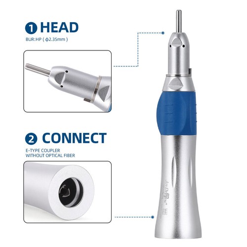 Kit de pieza de mano dental de alta velocidad de 2,4 orificios turbina de aire con luz LED sin sombras - Imagen 15 de 39