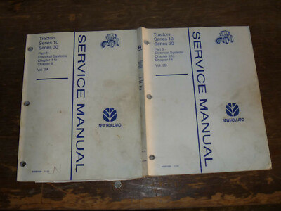 New Holland 4110 4610 4630 4830 Tractors Electrical Wiring Diagrams