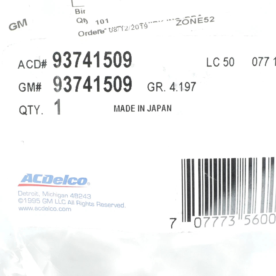 Filtro de transmisión automática OEM NUEVO 2004-2011 Aveo Aveo5 G3 93741509 Foto 3 de 3