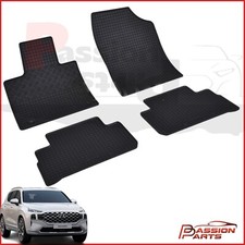 TAPPETI IN GOMMA HYUNDAI SANTA FE DAL 2021 TAPPETINI SAGOMATI SU MISURA 4 PEZZI