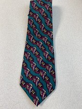 J Garcia Mens Neck Tie ~ 100% Silk ~ ~Psychedelic Ride" ~ Made in USA ~ EUC