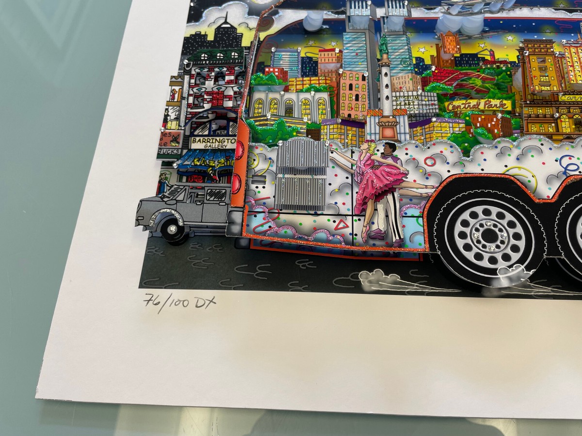 Charles Fazzino 3D Artwork 