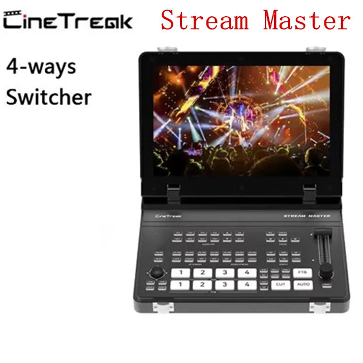 CineTreak Stream Master 4-CH HDMI Video Switcher Muti-Channel Switching Panel  - Image 2 of 4