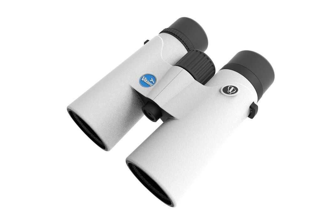 New White Viking BADGER 8x42 Waterproof Binoculars and Case + FREE .....