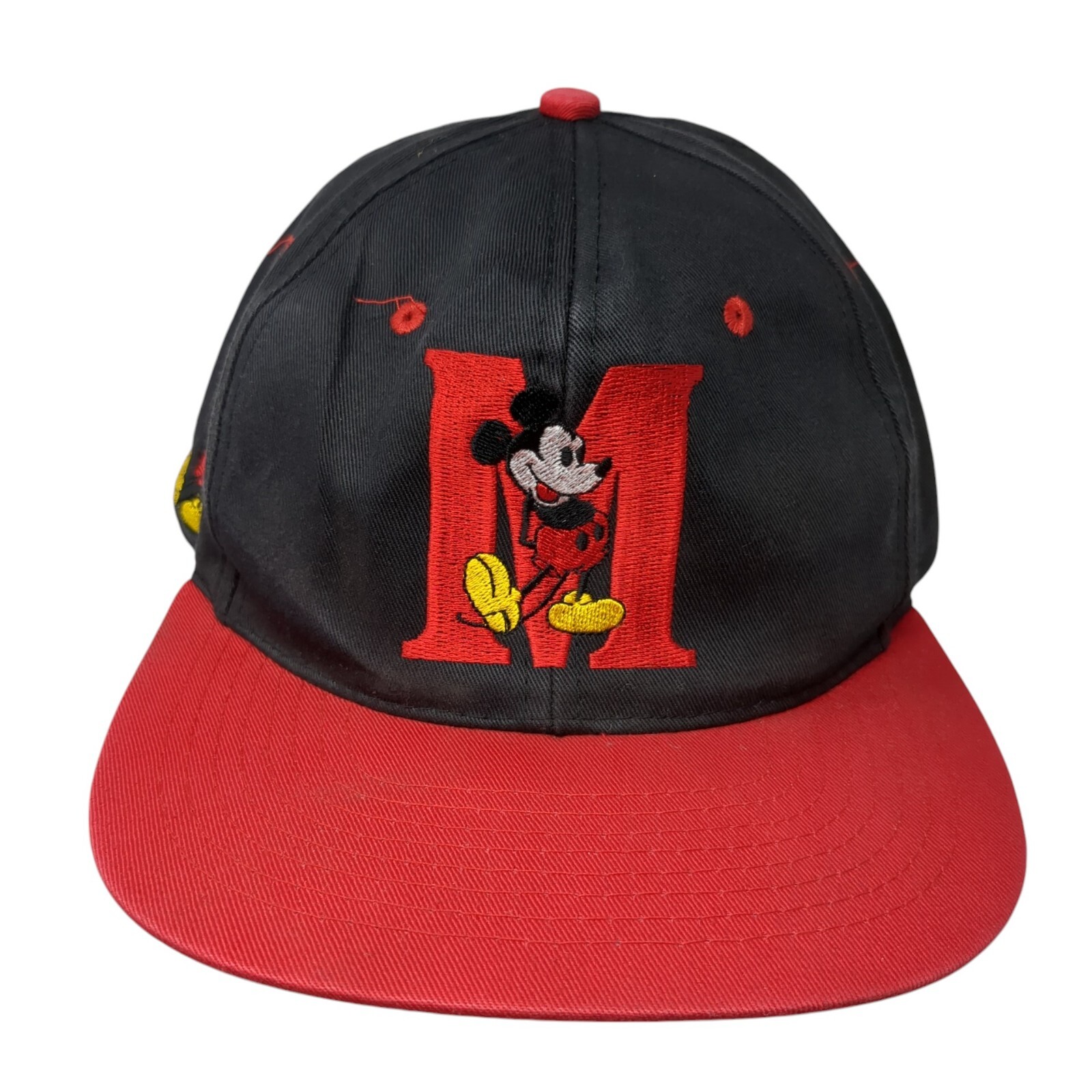 Mickey Mouse Snapback Hat Multicolor One Size Adj… - image 1