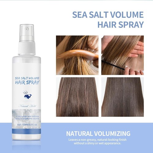 Sea Salt Hair Spray – Volumizing-Texturizing for Beachy Waves, Long-Lasting Hold - Picture 3 of 7