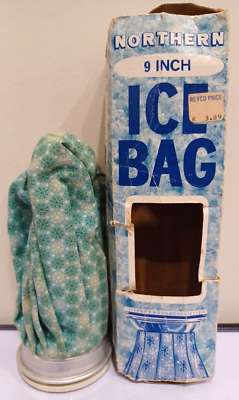#ad Northern Electric Co 9 Inch Ice Bag Model 1731 Vintage Chicago IL 60625 Original $10.22