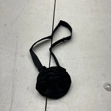 Black Flower Adjustable Bow Tie Mens One Size NEW