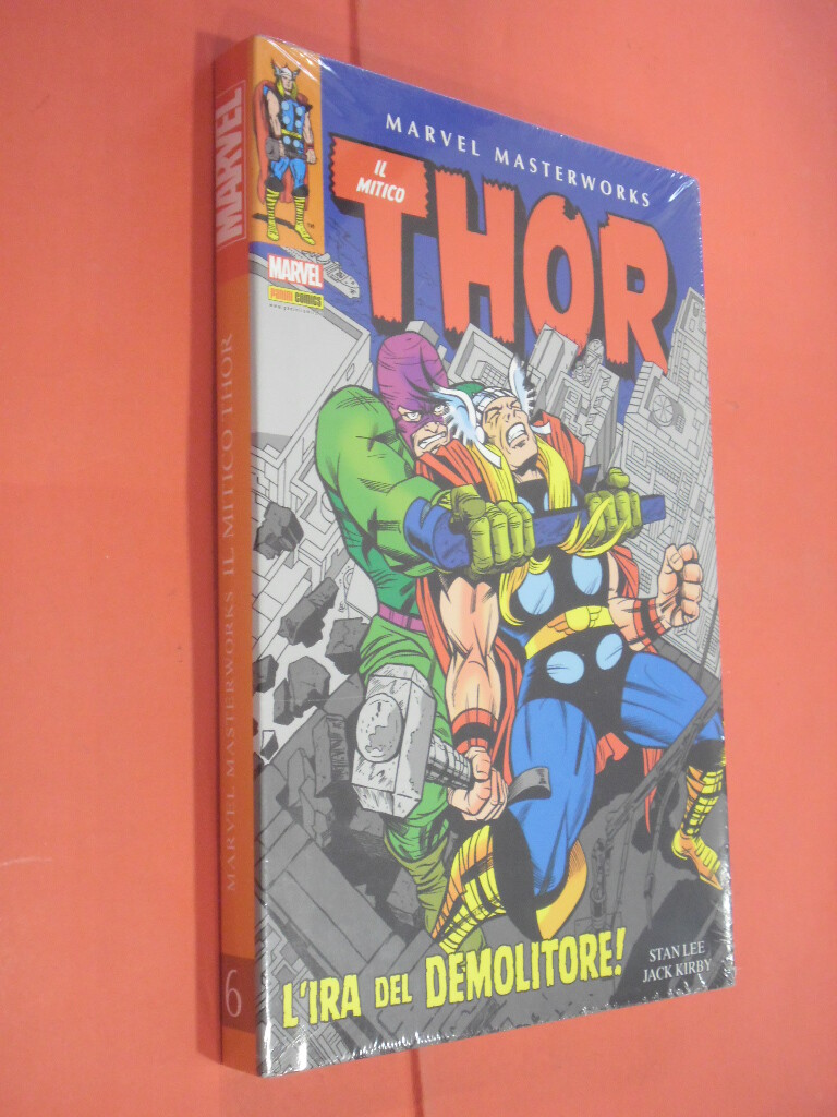 MARVEL MASTERWORKS -THOR- VOL.6 - DI:STAN LEE- CARTONATO SIGILLATO - PANINI
