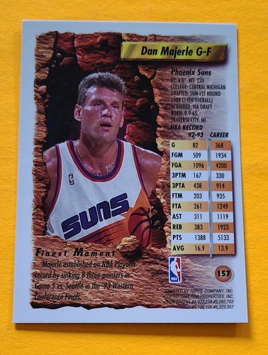 1993-94 TOPPS FINEST BASKETBALL #1-220 YOU PICK COMPLETE YOUR SET NM OR BETTER - Picture 307 of 433