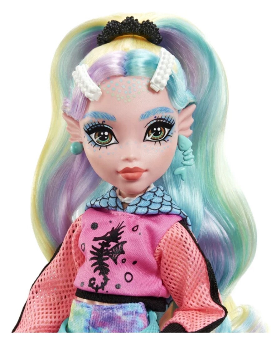 モンスターハイ ラグーナ ブルー Monster High Lagoona Lagoona Blue Monster High Fashion Doll with Colorful Streaked Hair
