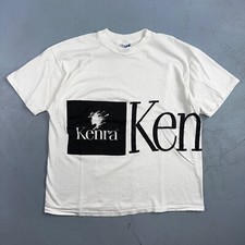 Camiseta Kenra Años 80 De Colección Arte Peinado Salón Champú Promo Hanes Pintura Carne XL