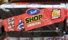 SCOTT Professional Multi Purpose Shop Paper Towels BLUE 10 Rolls 55 Sheets Each