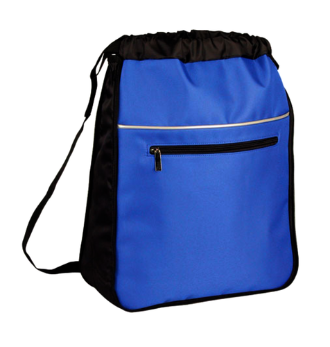 Large 13x16" Expandable Drawstring Bags Backpack Rucksack School Work Travel - Picture 5 of 6