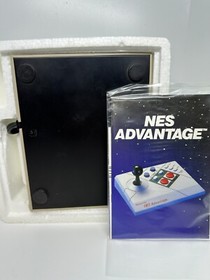 1984 Nintendo NES Advantage Controller Complete in The Box Clean Inv-1200