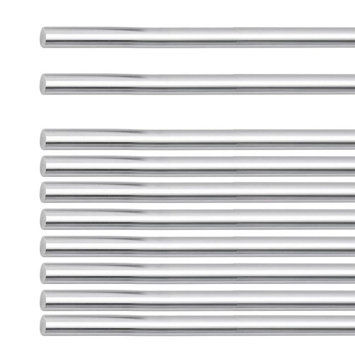 4Pcs 8mm X 940mm Linear Rod, Diameter 8mm Case Hardened Chrome Plated