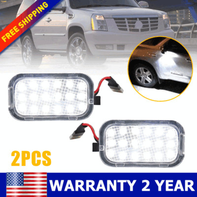 Mirror Side Puddle Light Assembly for 2011-2014 Silverado Chevrolet 2500 HD
