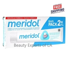 2 PACK Meridol Toothpaste 75ml 01/2027