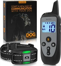 Shock Collar for Large Dog [2024 Edition] 123 Levels Dog Training Collar Remote