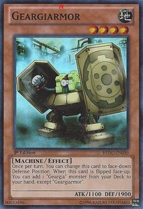 Geargiarmor - REDU-EN030 - Super Rare - 1st Edition x3 - Near Mint