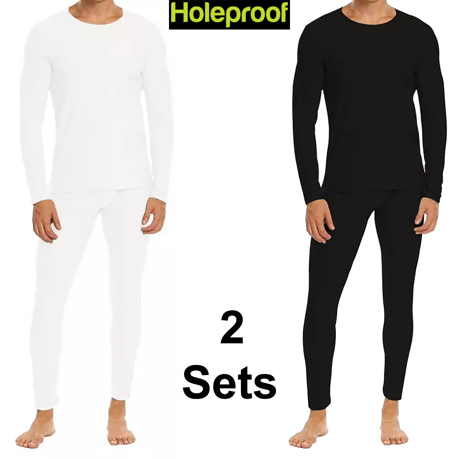 2 Set Black White Holeproof Aircel Thermal Men Long Sleeve Top & Long Johns Pant
Opens in a new wind