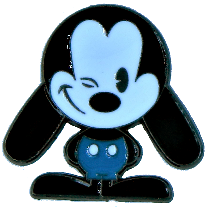 Oswald Lucky Rabbit Cuties Winking Ears Down Disney Park Trading
