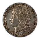 1885-S $1 Morgan Silver Dollar - Deep Patina - XF Key Date - SKU-D5667