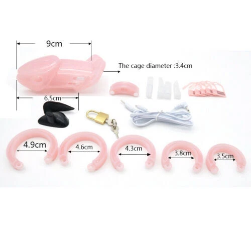 CB-6000 - CB6000s PENIS-CAGE-CHASTITY-DEVICE-CLEAR-CBT Standard. Next day Del - Picture 3 of 6
