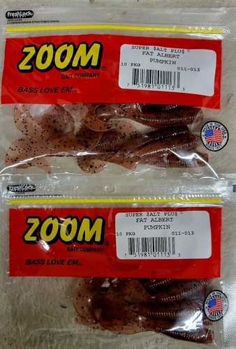 2 Confezioni Zoom Salty Plus 6 Lucertola Junebug – Esca In Gomma Per Pesca