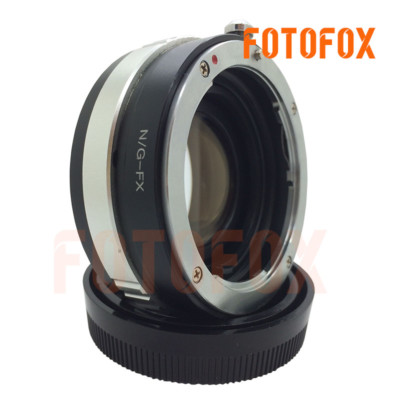 Nikon G AI AF-S Lens to Fuji FX X-Pro1 X-E2 Focal Reducer Speed Booster Adapter